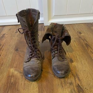 Steve Madden Combat Boots